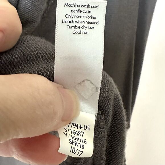 Athleta Pranayama Cardigan XS Grey Long Sleeve Open Front Thumbholes - Picture 8 of 8